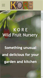 Mobile Screenshot of korewildfruitnursery.co.uk